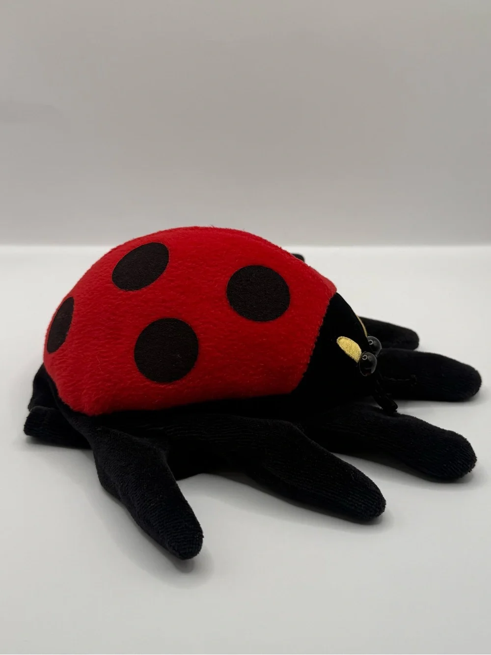 Folkmanis Lady Bug Hand Puppet Stuffed Animal Plush